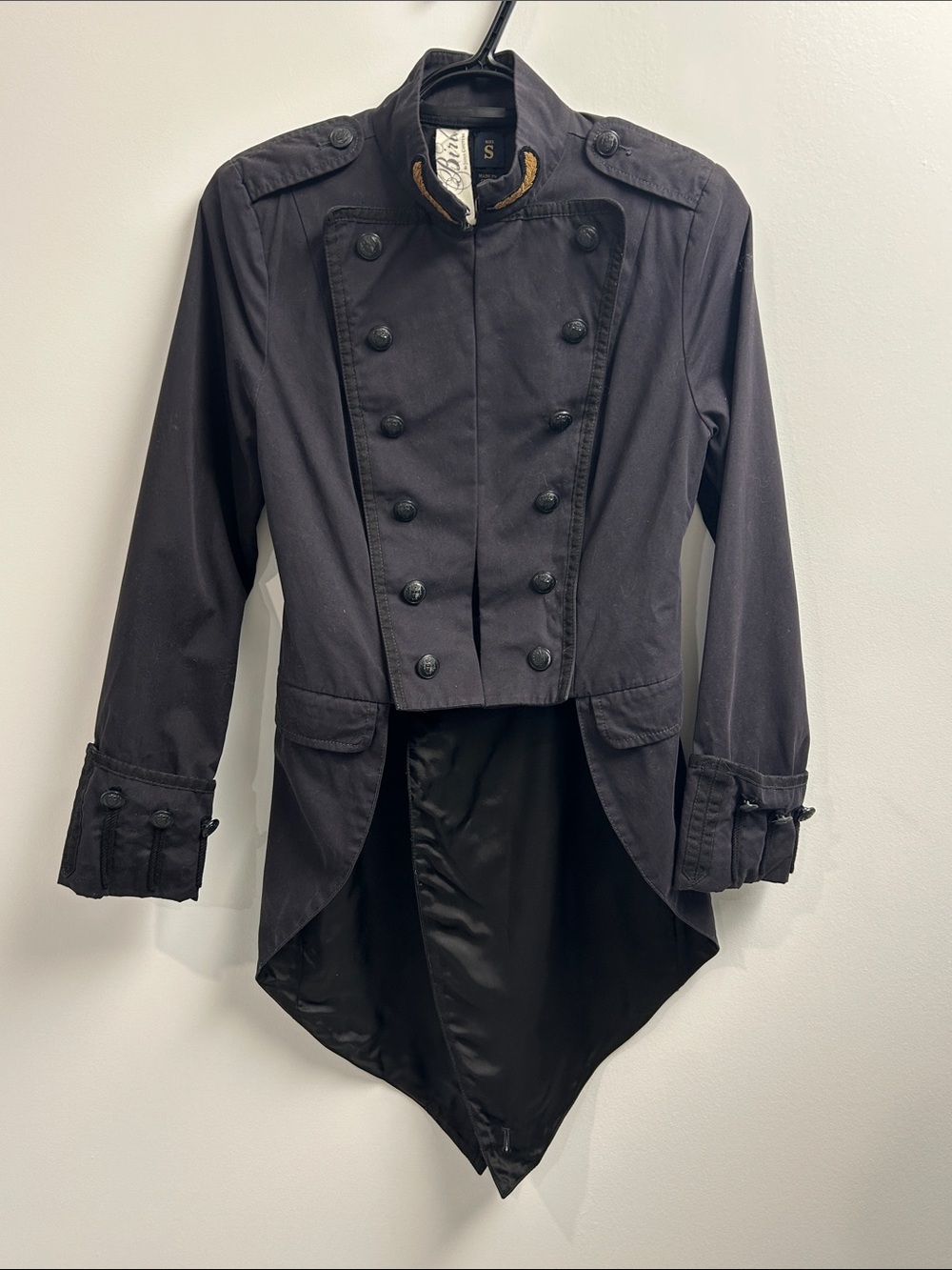 Juicy Couture Black Jacket with Gold Trim - Picture 1 of 9
